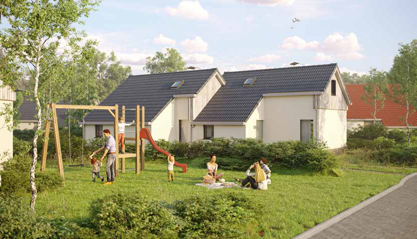 Vernieuwde cottages op Center Parcs Kempense Meren